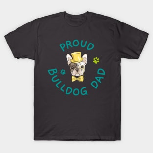 Proud Bulldog Dad T-Shirt